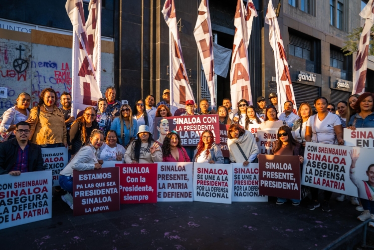 Sinaloa se hace presente en la convocatoria de Claudia Sheinbaum, reafirmando su compromiso con la transformación