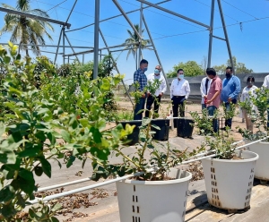 Rector da la bienvenida al verano cient&iacute;fico en la Facultad de Agricultura del Valle del Fuerte