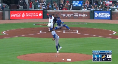 Hit oportuno de Albies les da a los Bravos un gran triunfo sobre los Dodgers