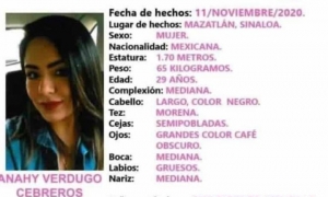 Ayudanos a localizar a ANAHY; tiene tres tatuajes
