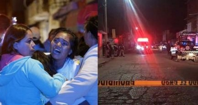Grupo armado mata a 12 personas en un bar de Irapuato