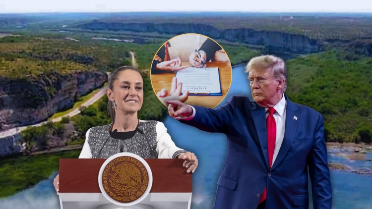 Trump amenaza a México con imponer más aranceles si no da agua a Texas