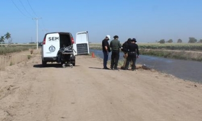 Encuentran el cuerpo de un hombre asesinado flotando en un canal de Navolato