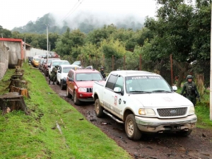 Detiene Guardia Civil a 164 integrantes de Pueblos Unidos con m&aacute;s de 180 armas en Michoac&aacute;n
