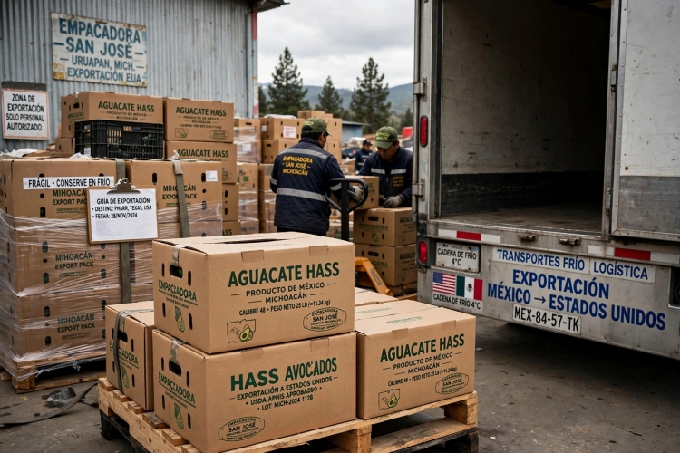 Reactivan en 85% la exportaci&oacute;n de aguacate michoacano a Estados Unidos