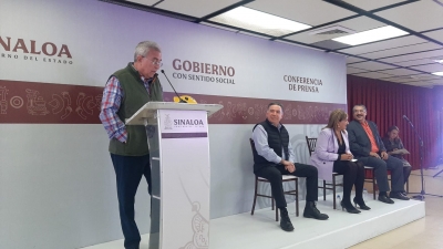 Construir&aacute;n dos Centros Telet&oacute;n en Mazatl&aacute;n en 2023: Gobernador Rub&eacute;n Rocha Moya