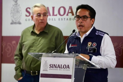 Reitera Rocha Moya apoyo para damnificados de la tormenta tropical &ldquo;Norma&rdquo;