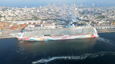 Arribó a Mazatlán el Crucero Norwegian Joy, con más de 5 mil 900 cruceristas