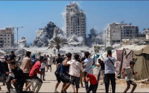 Israel lanza ataque a&eacute;reo en el Sur de Gaza tras ofensiva de extremistas
