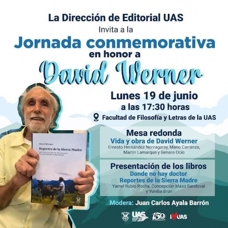 UAS conmemora vida y obra del autor David Werner