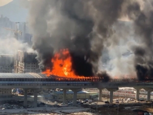 Incendio en un t&uacute;nel en Se&uacute;l deja 6 muertos y 20 heridos