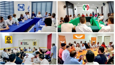 Frente Cívico Nacional Sinaloa impulsó mesa de dialogo con partidos políticos para la transición efectiva rumbo al Proceso Electoral de 2024