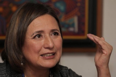 X&oacute;chitl G&aacute;lvez le &lsquo;toma&rsquo; la palabra a AMLO: &lsquo;Que me auditen hasta el &uacute;ltimo contrato&rsquo;