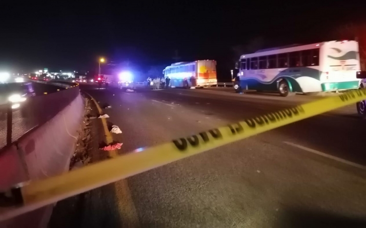 Fallece un hombre de aspecto indigente atropellado en la carretera Culiacán-Eldorado