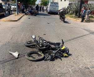 Tras seis días de agonía por accidente, joven motociclista muere en clínica de Guasave