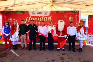 La Magia de la Navidad es Hoy: Navolato lleva esperanza y sonrisas a ni&ntilde;as y ni&ntilde;os del municipio
