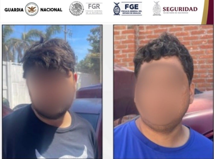 Asegura la Marina a dos civiles con drogas y armas