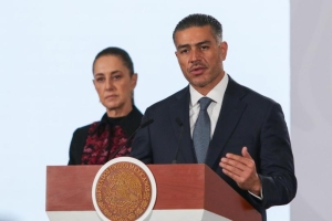 Audios de Marina del Pilar, Gobernadora de Baja California, no ponen en peligro al Gobierno: Garc&iacute;a Harfuch
