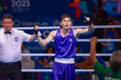 El sinaloense Marco Verde vence a colombiano y gana Oro en Boxeo en los Centroamericanos 2023