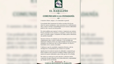 &nbsp;El Habale&ntilde;o expresa duelo por muerte de trabajadora y pide respeto para su familia