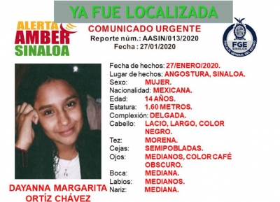 Ya apareci&oacute; Dayanna!