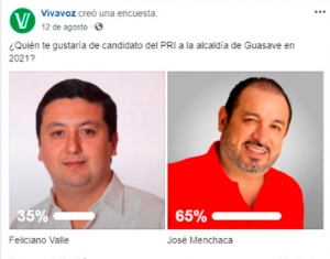 Prefieren a Menchaca para candidato del PRI en Guasave