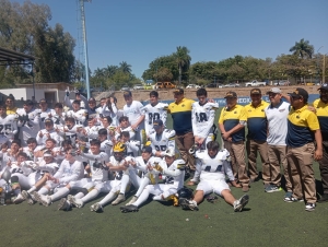Águilas UAS campeones de Liga Mayor de fútbol americano de Sinaloa