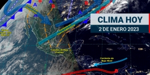 El Frente Fr&iacute;o No. 21 ocasionar&aacute; lluvias puntuales fuertes en Sonora e intervalos de chubascos en Baja California, Sonora y Chihuahua