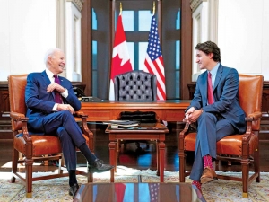 Biden y Trudeau pactan frente para frenar la migraci&oacute;n