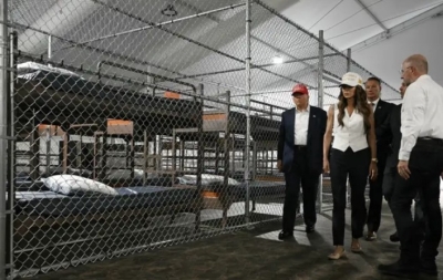 Trump inaugura el &#039;Alligator Alcatraz&#039;, la prisión migratoria rodeada de caimanes
