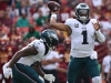 Jalen Hurts comanda triunfo de 38-31 contra Washington