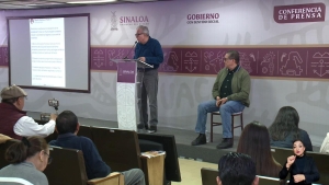 Respalda Rocha Moya actuación de la Presidenta Sheinbaum sobre respuesta arancelaria ante Estados Unidos