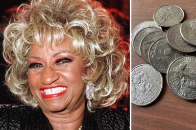 Rostro de Celia Cruz estar&aacute; en monedas de 25 centavos de d&oacute;lar