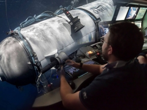 Hallan escombros cerca del Titanic en b&uacute;squeda del submarino 'Titan'; hoy se quedar&iacute;an sin ox&iacute;geno los turistas
