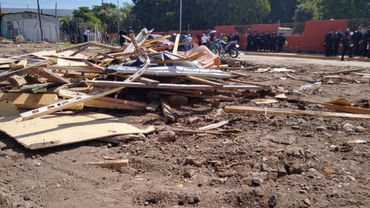 Falla intento de desalojo de precaristas en la colonia 21 de Marzo
