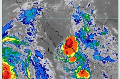 Se prev&eacute;n lluvias de 150 mm en el Norte y Centro de Sinaloa