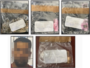 Aseguran a un hombre con droga como presunto responsable de narcomenudeo en Culiacán