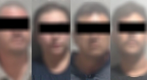 Por robo a comercio, son detenidos por polic&iacute;as municipales tres hombres y una mujer