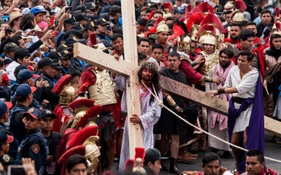 Más de un millón y medio de visitantes se prevén en la Pasión de Cristo de Iztapalapa