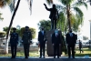 Conmemoran el 216 aniversario del natalicio de Benito Juárez