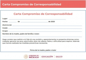 Escuelas pedir&aacute;n carta compromiso a pap&aacute;s para el regreso a clases presenciales