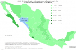 México alcanzó este miércoles 24 mil 898 contagios de COVID-19