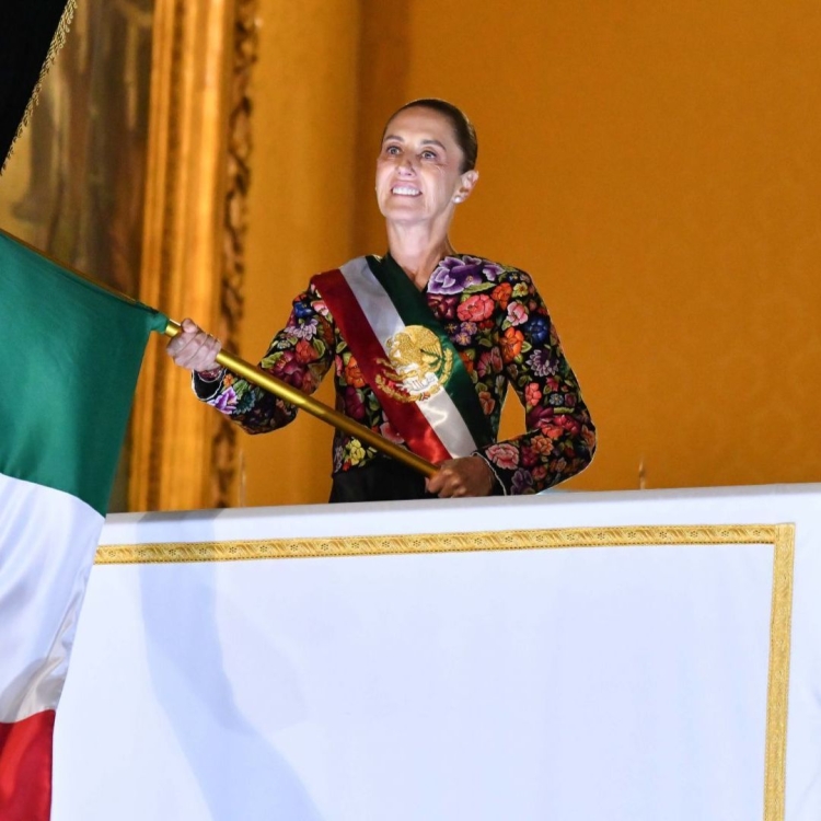 Sheinbaum encabeza su segundo Grito de Independencia en el Z&oacute;calo