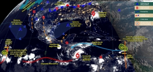 El monz&oacute;n mexicano prevalecer&aacute; sobre el noroeste y producir&aacute; lluvias puntuales muy fuertes sobre Sinaloa