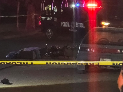 Motociclista es asesinado a balazos en la sindicatura de Villa Ju&aacute;rez en Navolato