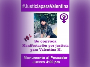 El presunto feminicida de Valentina comparece ante el juez; convocan a manifestaci&oacute;n