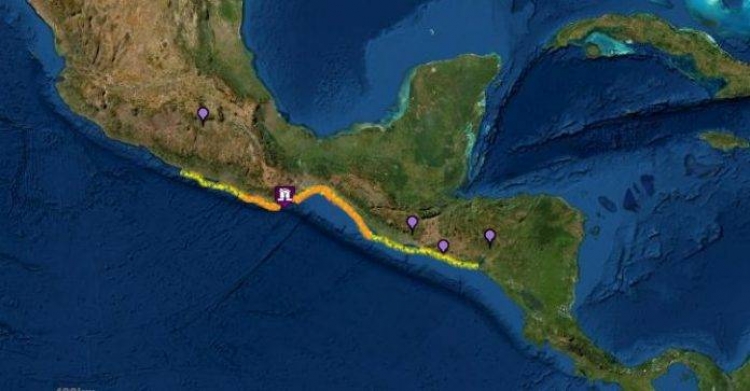 El sismo de 7.5 activa alerta de tsunami para México y Centroamérica