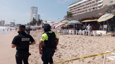 Asesinato en playa de Mazatlán rompe el saldo blanco del fin de semana