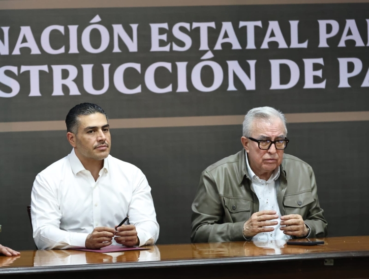 Participa gobernador Rocha en la Mesa de Seguridad Federal en Sinaloa