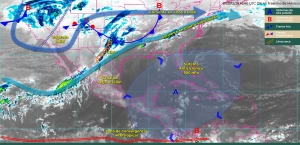 Vaguada polar provocar&aacute; lluvias en  el noroeste de M&eacute;xico